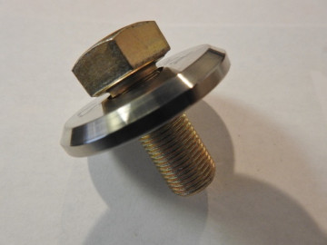 FORD   Blower Hub Bolt 5/8"  & Stainless  1/4" Thick Washer